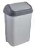 Joybos Mülleimer in Silber/ Grau - 10 l