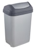 Joybos Mülleimer in Silber/ Grau - 10 l