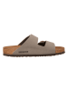 Birkenstock Pantoletten "Arizona" in Grau - Weite N