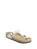 Birkenstock Japonki w kolorze kremowym