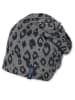 Sterntaler® Mütze in Schwarz/ Grau