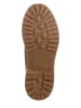 Timberland Leder-Boots in Grau