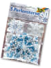 folia PAPER Kralensterren blauw/zilverkleurig/wit - 5 stuks