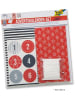 folia PAPER Papiertüten-Adventskalender "Style" in Rot