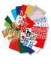 folia PAPER 169-delige knutselset "Scandinavische Kerstmis" meerkleurig