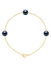 Pearl Addict Gold-Armkette mit Perlen