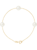 Pearl Addict Złota bransoletka z perłami