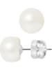 Pearl Addict Perlen-Ohrstecker in Weiß