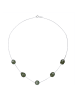 Pearline Weißgold-Halskette mit Perlen - (L)42 cm