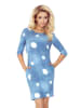 numoco Kleid in Hellblau