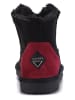 ISLAND BOOT Winterboots "Clarington" in Schwarz/ Rot