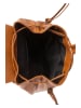 Christian Laurier Skórzany plecak "Roxy" w kolorze karmelowym - 30 x 32 x 10 cm