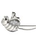 Diamant Vendôme Zilveren ketting met diamanten hanger - (L)40 cm