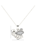 Diamant Vendôme Zilveren ketting met diamanten hanger - (L)40 cm