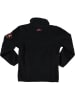 Peak Mountain Fleece vest zwart/oranje