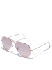 Ray Ban Unisekszonnebril "Aviator" goudkleurig/lichtroze