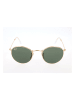 Ray Ban Męskie okulary przeciwsłoneczne w kolorze złoto-zielonym