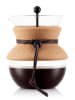 bodum Zaparzacz "Pour over" w kolorze czarnym do kawy - 500 ml