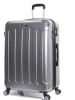 BlueStar Hardcase-Trolley "Tunis" in Silber - (B)47 x (H)75 x (T)29 cm