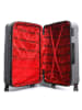 BlueStar Hardcase-Trolley "Tunis" in Silber - (B)47 x (H)75 x (T)29 cm