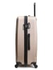 BlueStar Hardcase-Trolley "Hagen" in Champagner - (B)42 x (H)60 x (T)28 cm
