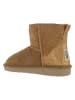 Gooce Leder-Winterboots "Acacia" in Hellbraun