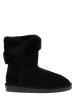 Gooce Leder-Winterstiefel "Beverly" in Schwarz