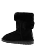 Gooce Leder-Winterstiefel "Beverly" in Schwarz