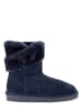 Gooce Leder-Winterstiefel "Beverly" in Dunkelblau