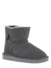 Gooce Leder-Winterboots "Pillar Youth" in Anthrazit