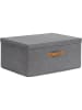 STORE IT Ordnungsbox in Anthrazit - (B)54 x (H)25 x (T)40 cm