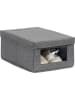 STORE IT Schoenenbox antraciet - (B)34 x (H)15 x (D)23 cm