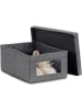 STORE IT Schoenenbox antraciet - (B)34 x (H)15 x (D)23 cm