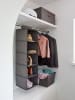 STORE IT Organizer wiszący w kolorze antracytowym - 30 x 100 x 30 cm