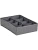 STORE IT Schubladenorganizer in Anthrazit - (B)33 x (H)8 x (T)24 cm