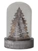 STAR Trading 3-delige set: decoratieve led-figuren "Kupol" bruin - (B)5,5 x (H)8,5 cm