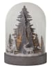 STAR Trading Decoratief ledobject "Koepel" bruin - (H)17,5 x Ø 12,5 cm