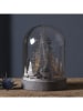 STAR Trading Decoratief ledobject "Koepel" bruin - (H)17,5 x Ø 12,5 cm