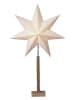 STAR Trading Standleuchte "Karo Maxi" in Weiß - (H)100 cm