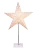 STAR Trading Staande lamp "Star" wit - (H)65 cm
