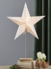 STAR Trading 3-delige set: staande lampen "Combi" crème - (H)65 cm