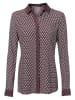Heine Blouse auberginekleurig/zwart