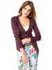 Heine Cardigan in Bordeaux