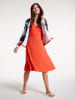 Heine Sweatvest donkerblauw/oranje