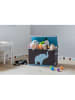 STORE IT Ordnungsbox in Grau/ Hellblau - (B)61 x (H)38 x (T)37 cm