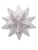 folia PAPER Bascetta-Stern-Bastelset "Winterornament" in Weiß/ Kupfer