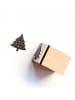 folia PAPER Holzstempel-Set "Christmas" in Natur