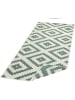 NORTHRUGS Omkeerbaar tapijt "Malta" groen/crème