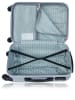 Les P´tites Bombes Hardcase-trolley "Hambourg" zilverkleurig - (B)41 x (H)65 x (D)26 cm
