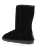 Gooce Leder-Winterstiefel "Pikes" in Schwarz